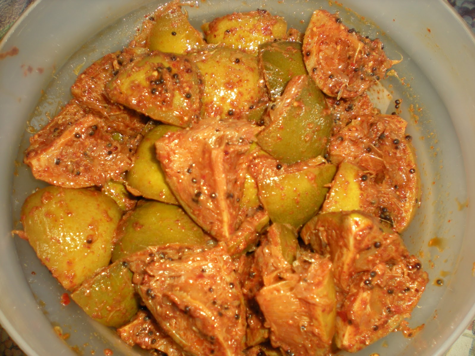 Lemon Pickle In Oil Recipe